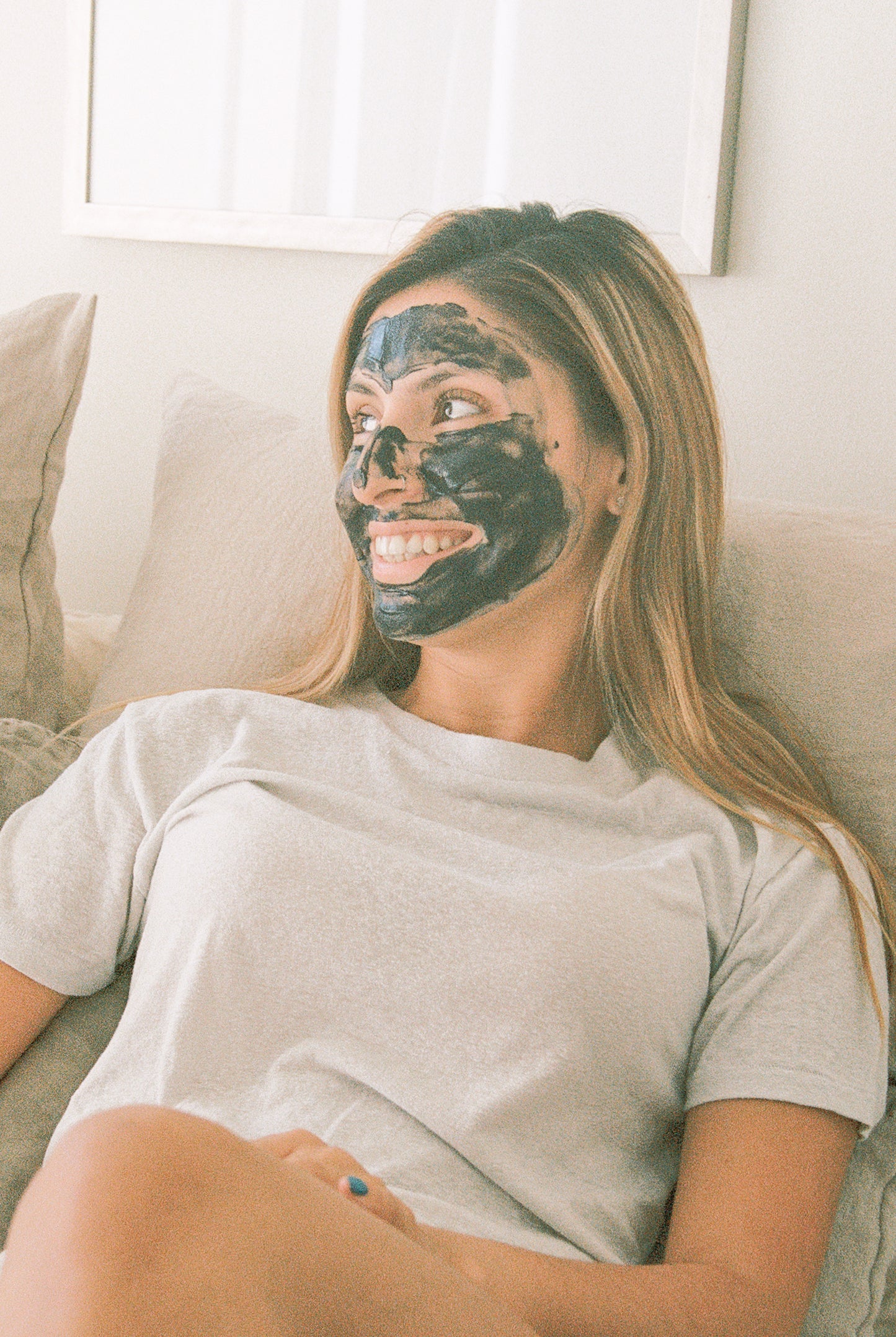 CHARCOAL PURPLE MASK